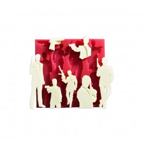 Силиконов калъп "Джеймс Бонд"